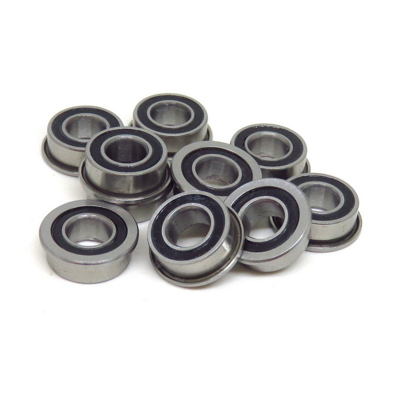 MF105-2RS rubber sealed flanged bearing 5x10x4mm MF105RS